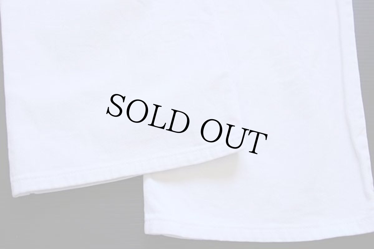 画像9: 80s カナダ製 Levi'sリーバイス フレア コットンツイルパンツ 白 w34 (9)