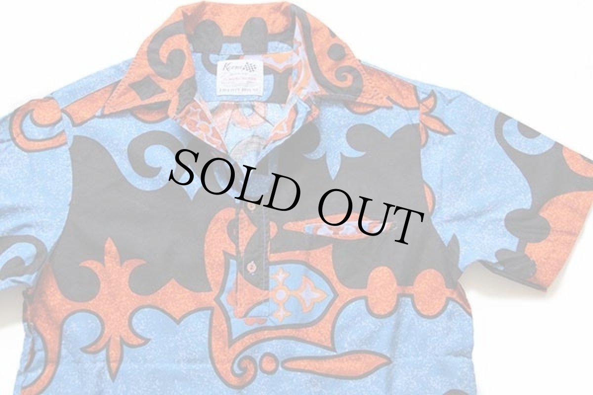 画像3: 70s Keone Sportwear LIBERTY HOUSE プルオーバー コットン アロハシャツ (3)