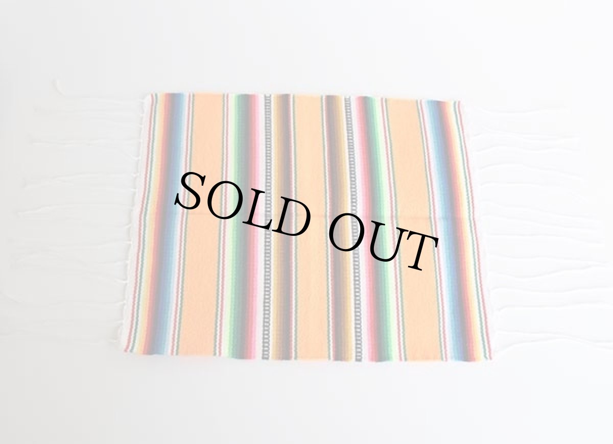 画像2: メキシカン ラグ サラペ ミニ (2)