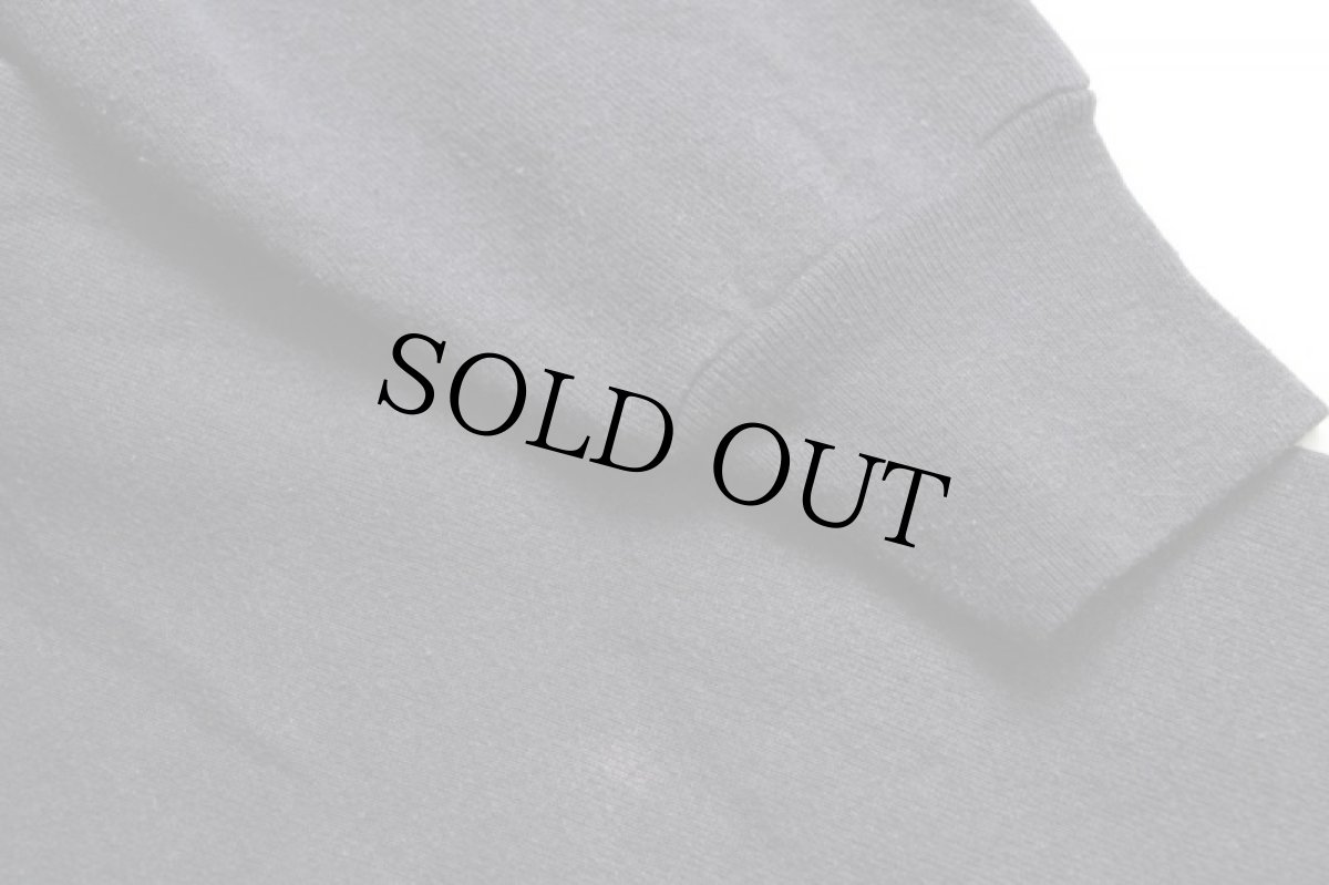 画像6: 90s USA製 TULTEX ウルフ アート スウェット 黒 L (6)