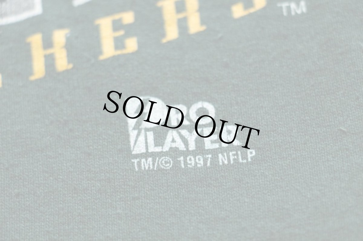 画像4: 90s USA製 PRO PLAYER NFL GREEN BAY PACKERS スウェット 緑 XL (4)