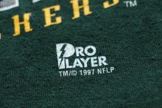 画像4: 90s USA製 PRO PLAYER NFL GREEN BAY PACKERS スウェット 緑 XL (4)