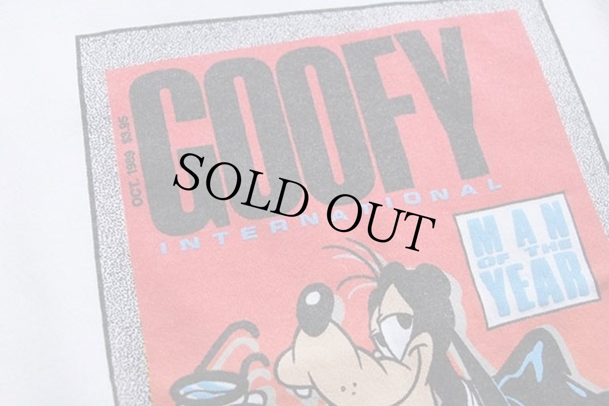 画像3: 80s USA製 GOOFY グーフィー スウェット 白 L (3)