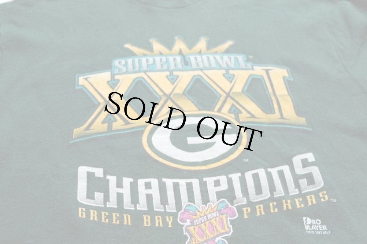 画像3: 90s USA製 PRO PLAYER NFL GREEN BAY PACKERS スウェット 緑 XL (3)