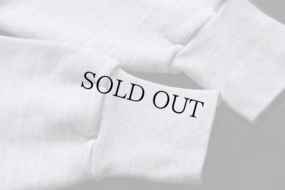 画像6: 90s USA製 INDIANA HOOSIERS ストライプ リバースウィーブ スウェット 杢ライトグレー XL (6)