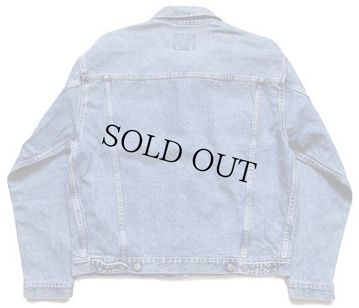 画像2: 90s USA製 GAPギャップ デニムジャケット 4ポケット L (2)