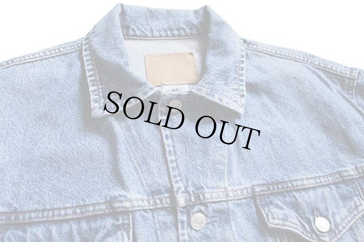 画像3: 90s USA製 GAPギャップ デニムジャケット 4ポケット L (3)