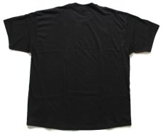 画像3: 90s USA製 Leeリー 無地 コットンTシャツ 黒 XXL★特大 (3)