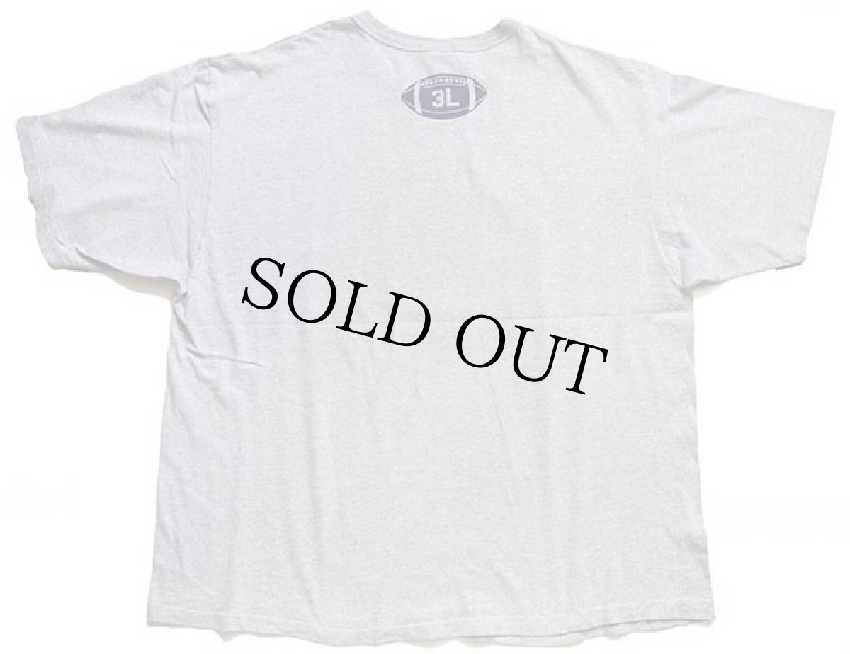 画像3: 90s USA製 Championチャンピオン NOTRE DAME FOOTBALL フットボール Tシャツ 杢グレー XXXL★特大 (3)