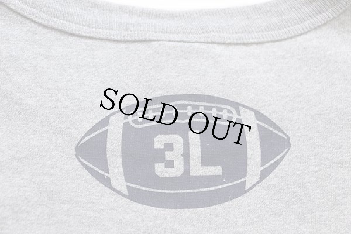 画像4: 90s USA製 Championチャンピオン NOTRE DAME FOOTBALL フットボール Tシャツ 杢グレー XXXL★特大 (4)