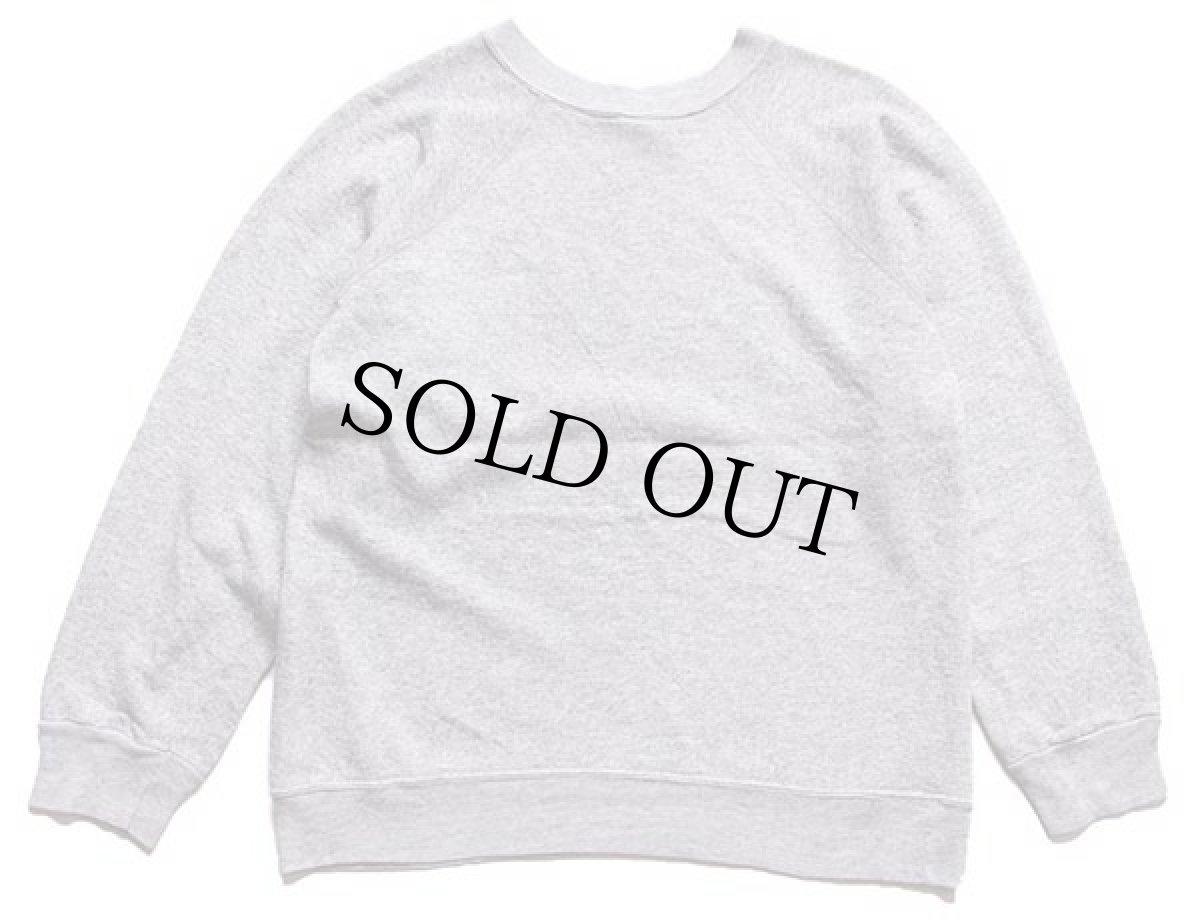 画像2: 80s USA製 Championチャンピオン HARVARD 染み込みプリント スウェット 杢グレー M (2)