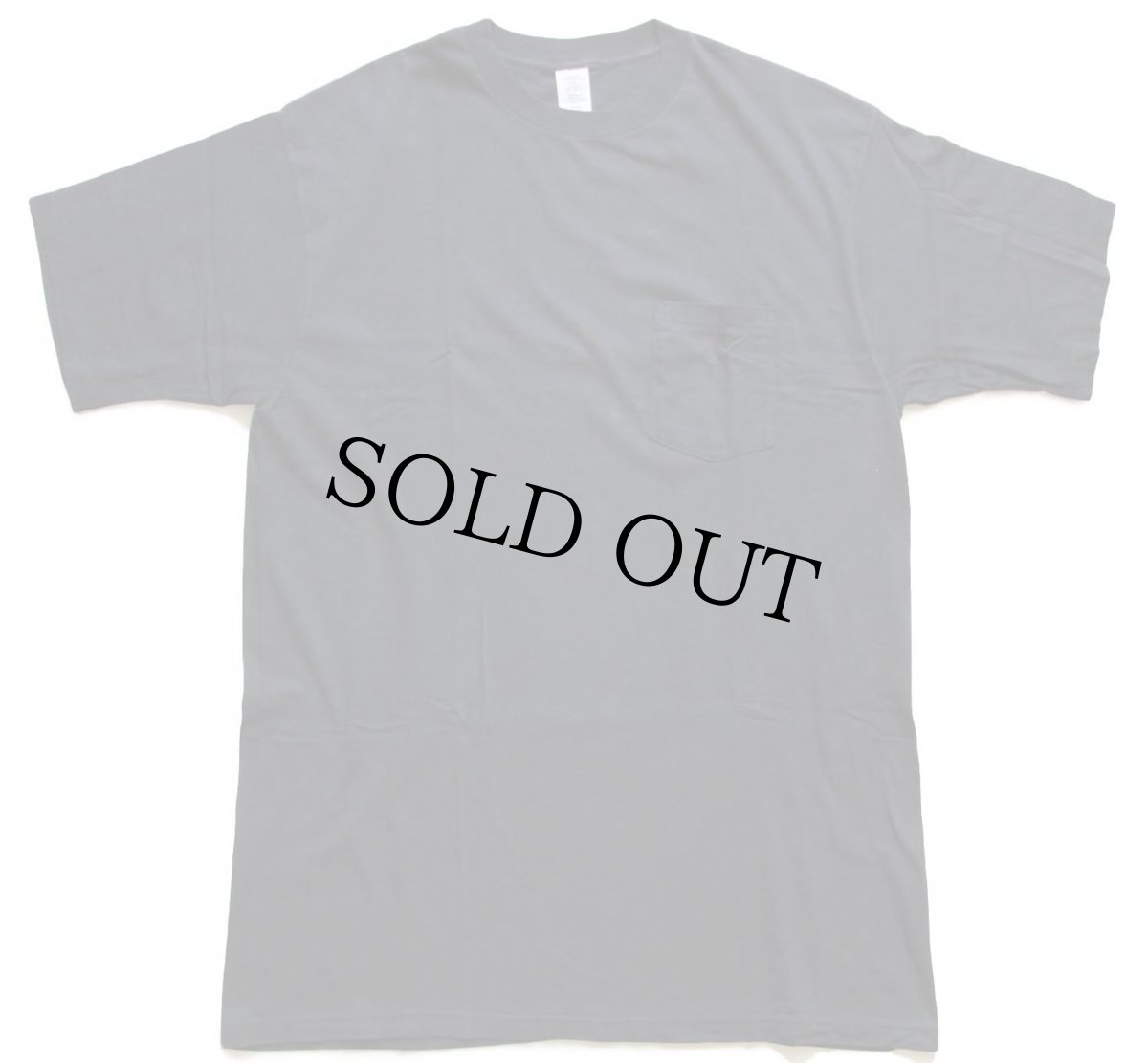 画像2: 90s USA製 JCPenney TOWNCRAFT 無地 コットン ポケットTシャツ 黒 2XL (2)