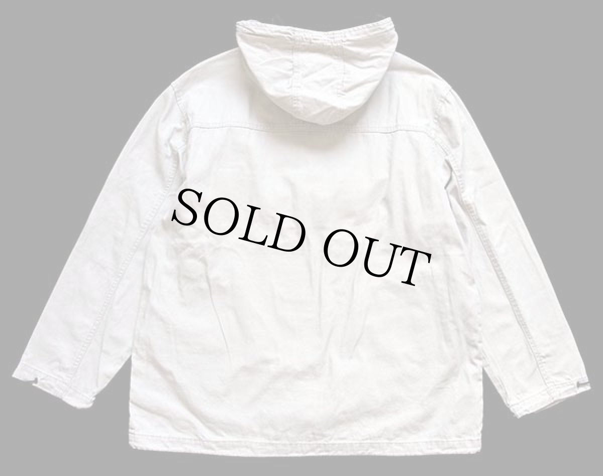 画像2: DYNAM OUTDOOR コットン キャンバス アノラックパーカー グレーベージュ M (2)