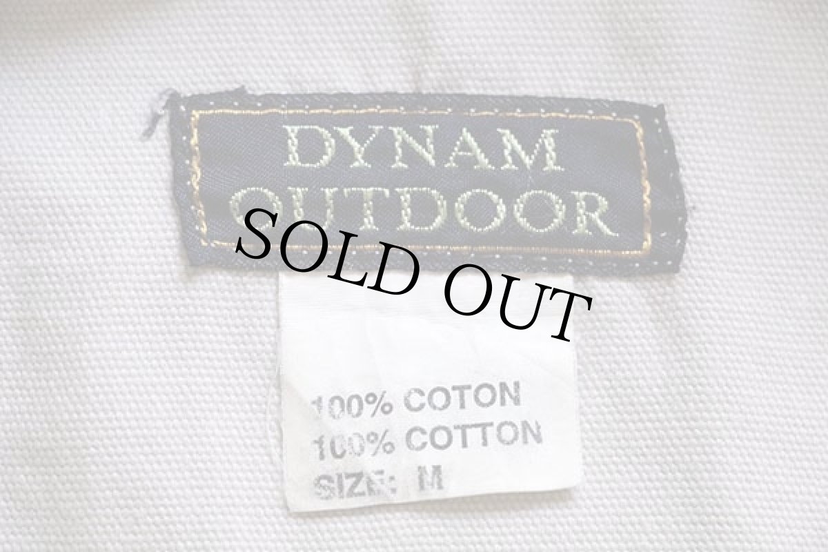 画像4: DYNAM OUTDOOR コットン キャンバス アノラックパーカー グレーベージュ M (4)
