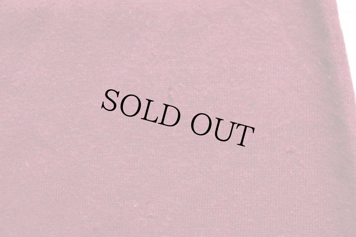 画像5: 80s USA製 adidasアディダス トレフォイル ロゴ スウェット バーガンディ M (5)