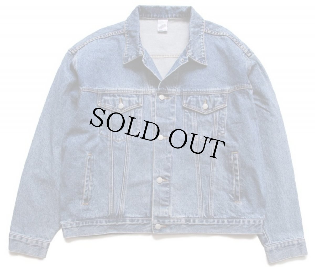 画像2: 90s Warner Bros LOONEY TUNES That's all folks! 刺繍 デニムジャケット XL (2)