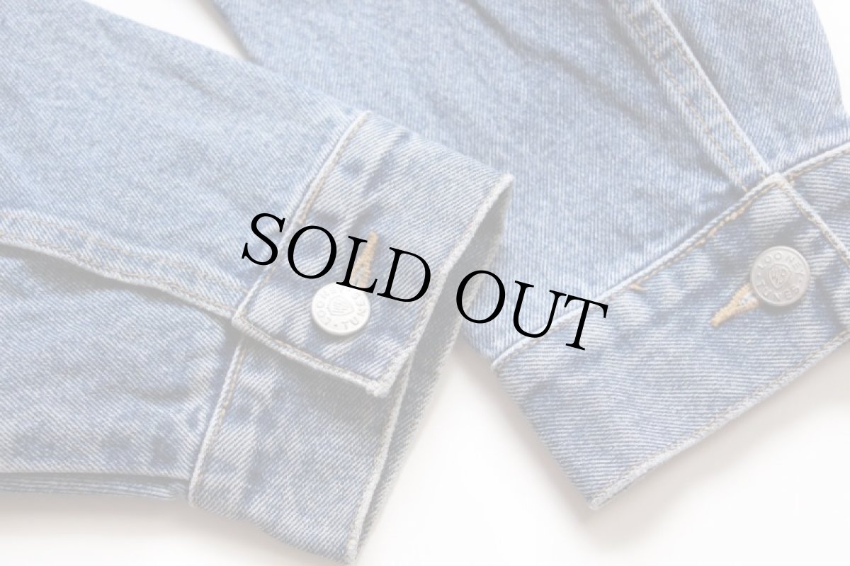 画像5: 90s Warner Bros LOONEY TUNES That's all folks! 刺繍 デニムジャケット XL (5)