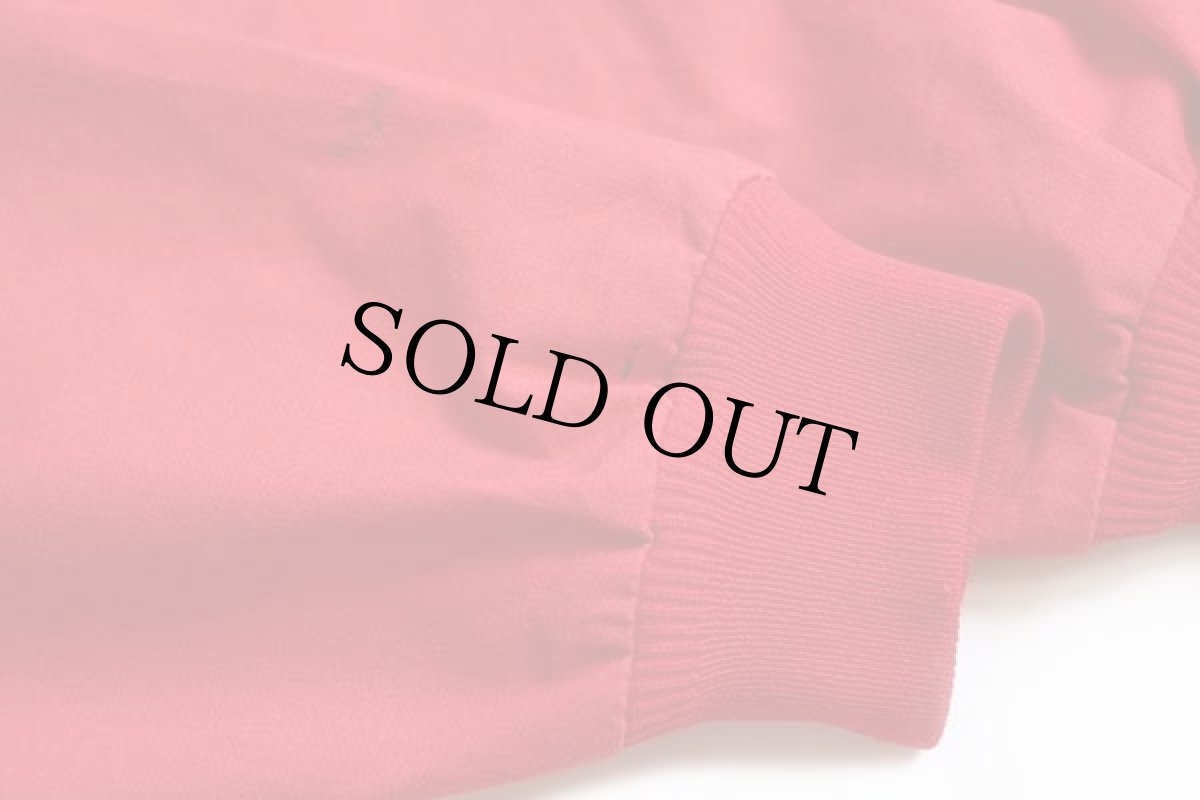 画像6: 70s FLIGHT APPAREL AOPA パッチ付き スタンドカラー ジャケット 赤 L (6)