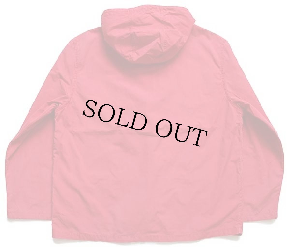 画像2: 90s ポロ ラルフローレン ワンポイント コットンパーカー 赤 L (2)