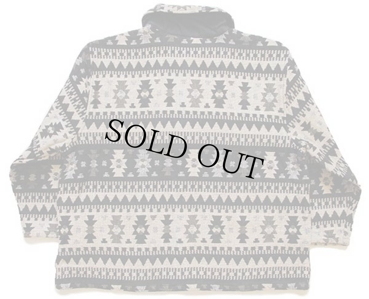 画像2: TanTrums フォークロア柄 コットン ラグジャケット 2X (2)