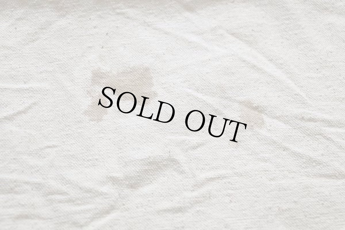 画像7: ビンテージ キャンバス ワークエプロン 生成り (7)