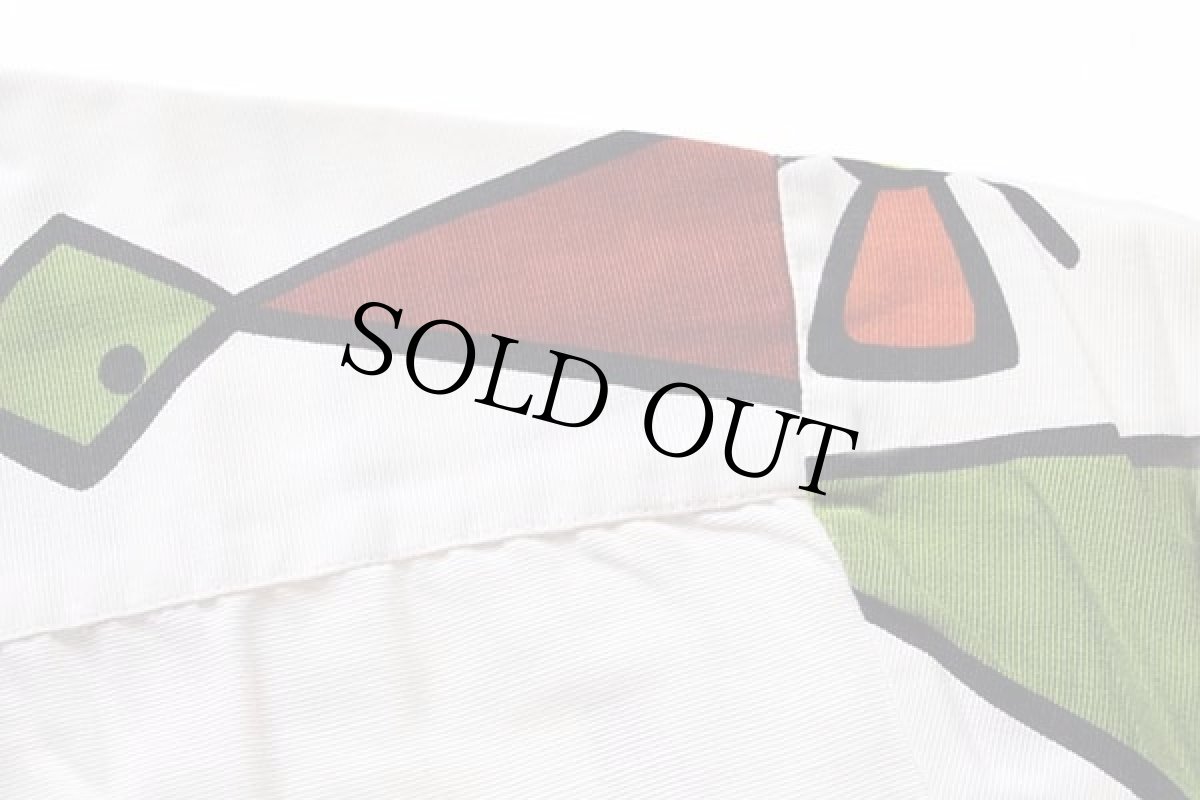 画像5: 70s ハワイ製 LIBERTY HOUSE アート プルオーバー 半袖 コットンシャツ (5)