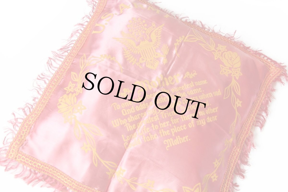 画像3: ビンテージ U.S.ARMY スーベニア ピローケース (3)