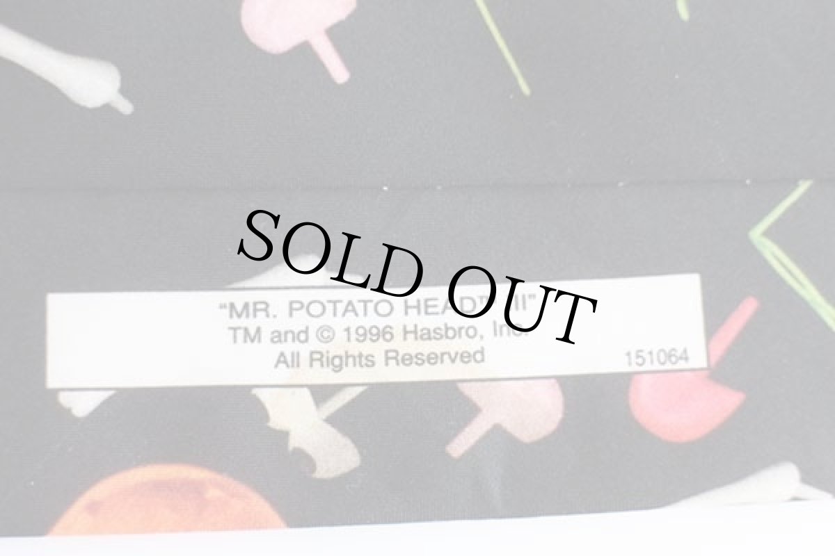 画像4: 90s USA製 WallyWear Mr. Potato Head トイストーリー ポテトヘッド ネクタイ (4)