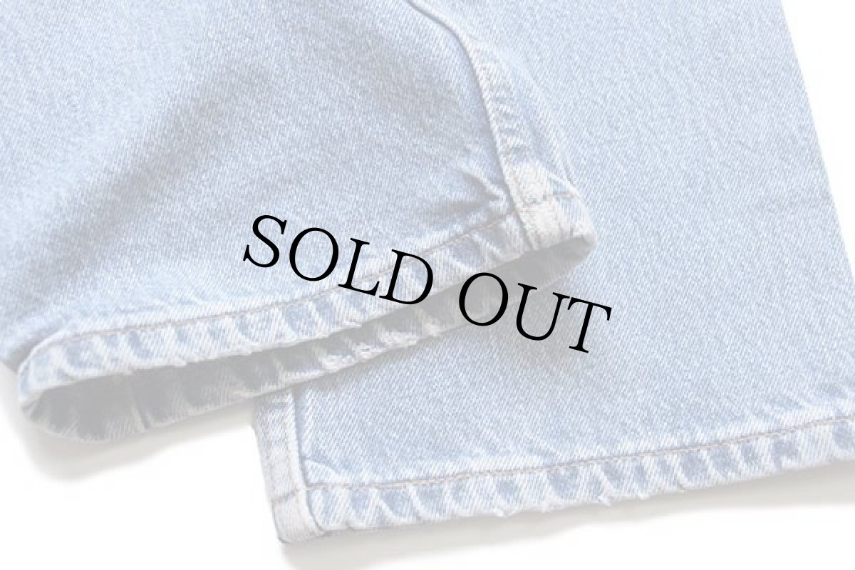 画像8: 00s メキシコ製 Levi'sリーバイス 505 花柄 刺繍 デニムパンツ 11 JR.M (8)