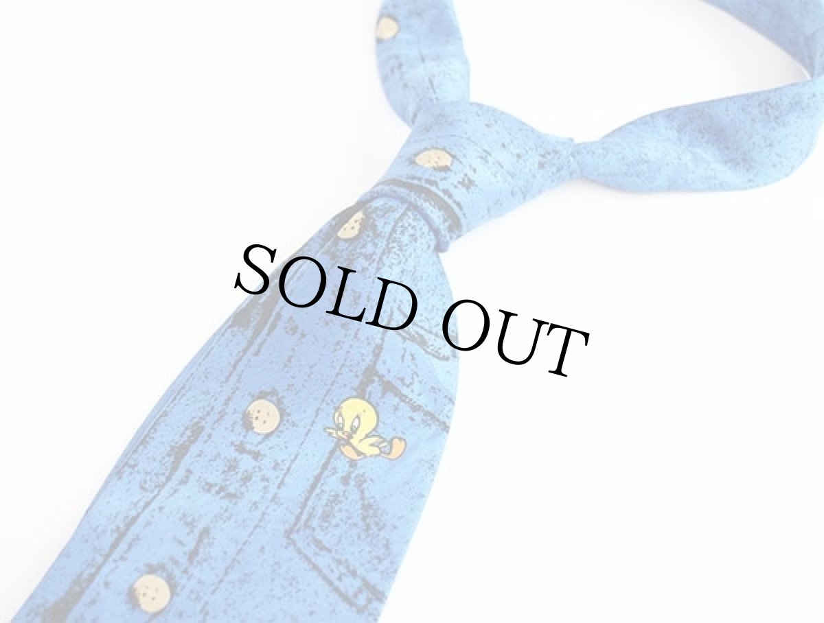 画像3: 90s WARNER BROS LOONEY TUNES MANIA キャラクター ネクタイ (3)