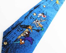 画像2: 90s WARNER BROS LOONEY TUNES MANIA キャラクター ネクタイ (2)