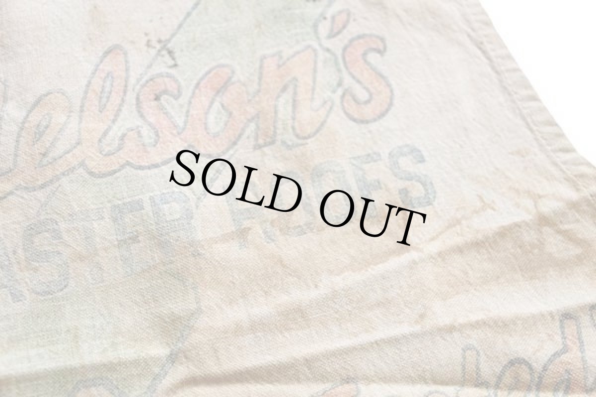 画像4: ビンテージ J.F.ANDERSON LUMBER キャンバス ワークエプロン 生成り (4)