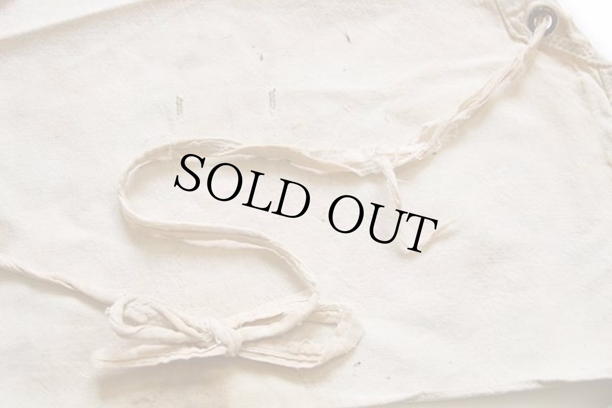 画像7: ビンテージ J.F.ANDERSON LUMBER キャンバス ワークエプロン 生成り (7)