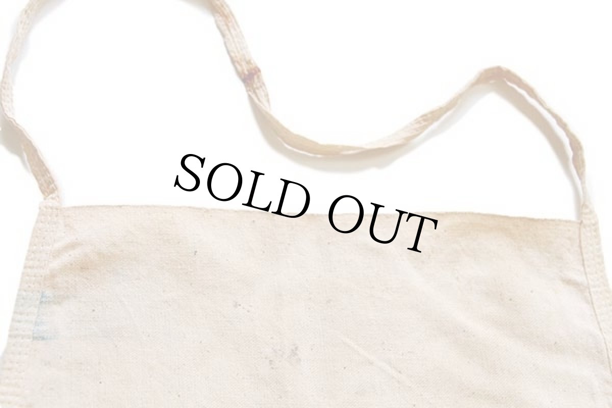 画像5: ビンテージ THE SUSSEL CO. キャンバス ワークエプロン 生成り (5)