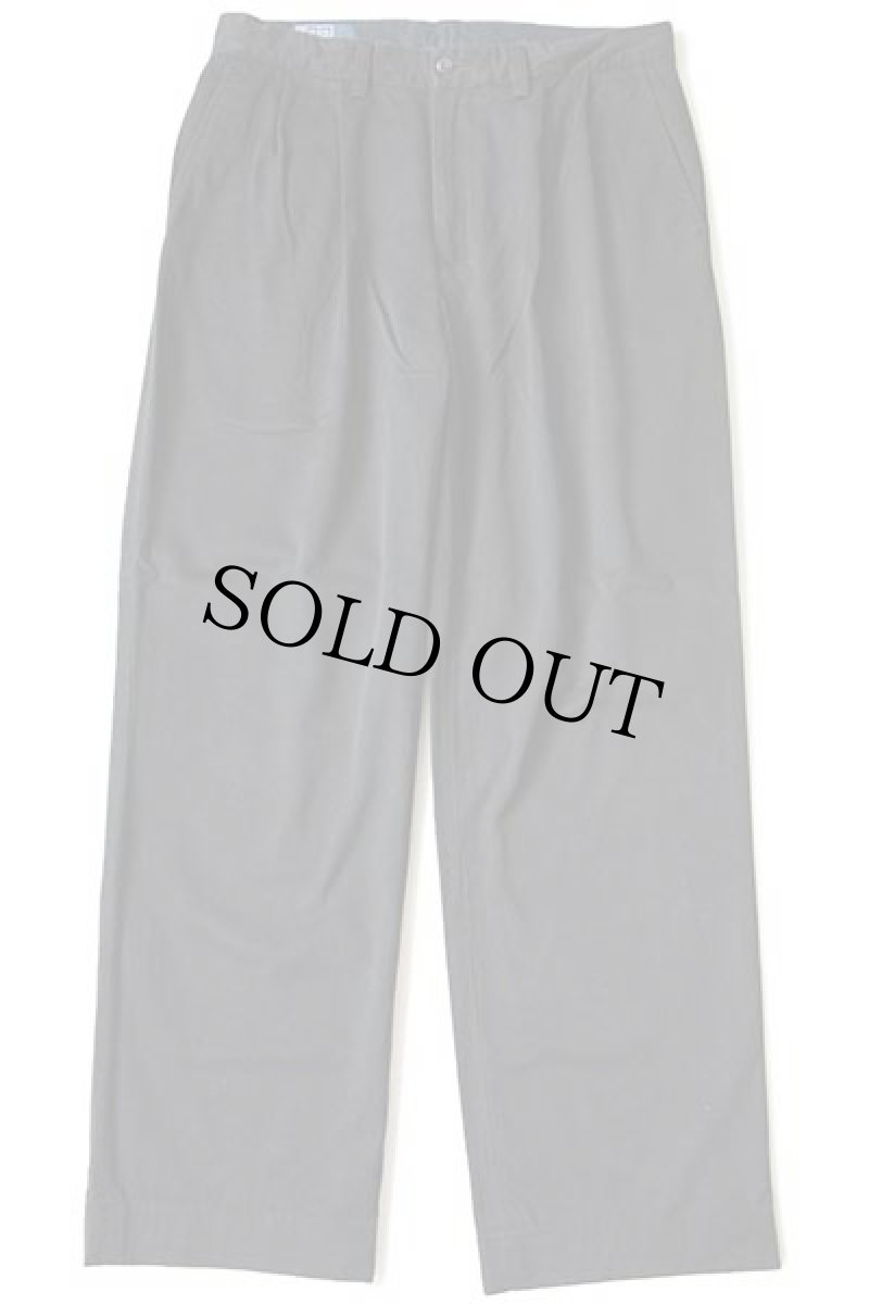 画像2: 00s ポロ ラルフローレン PROSPECT PANT ツータック コットン チノパン 黒 w32★42 (2)