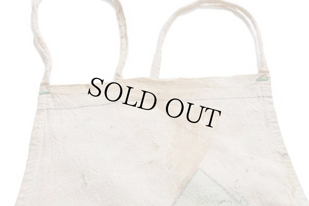 画像6: ビンテージ J.F.ANDERSON LUMBER キャンバス ワークエプロン 生成り (6)