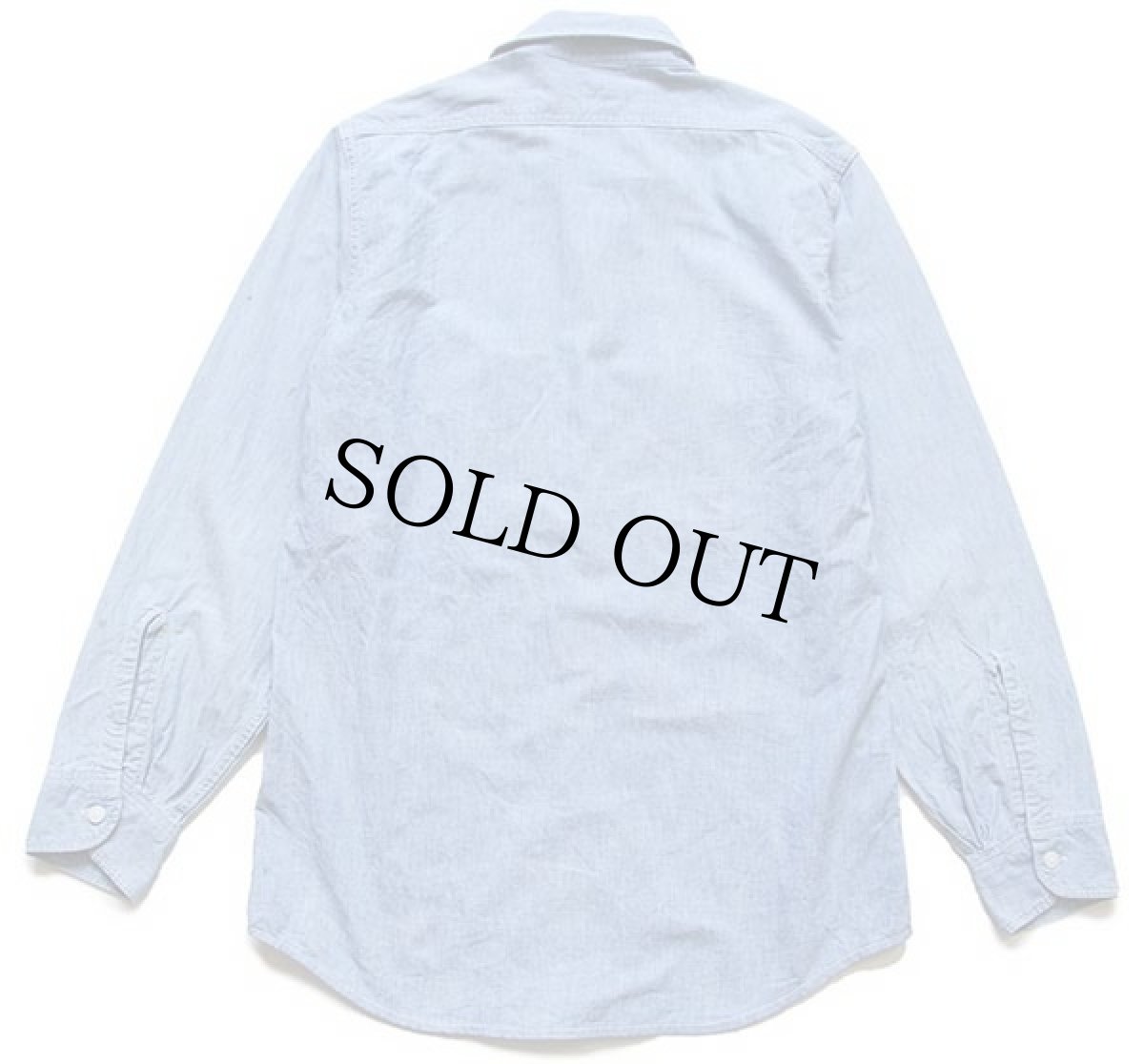 画像2: 50s PENNEY'S BIGMACビッグマック コットン シャンブレーシャツ 14.5 (2)