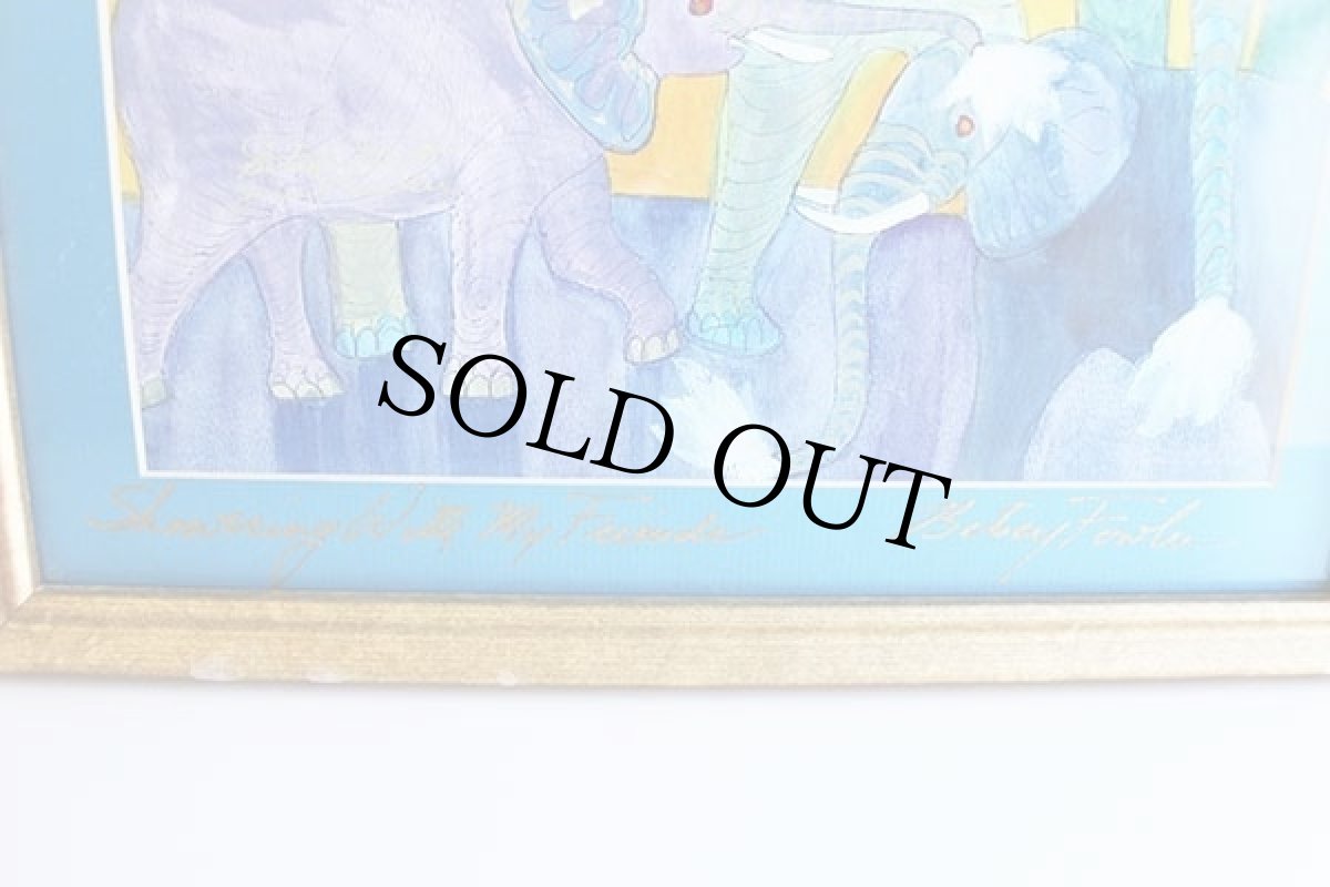 画像3: Betsey Fowler Showering With My Friends アート ウッドフレーム入り★絵画 (3)