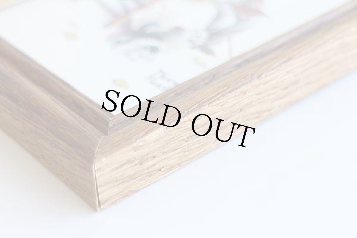 画像3: Norman Rockwellノーマン ロックウェル FOUR AGES OF LOVE FONDLY DO WE REMEMBER ポストカード ウッドフレーム入り (3)