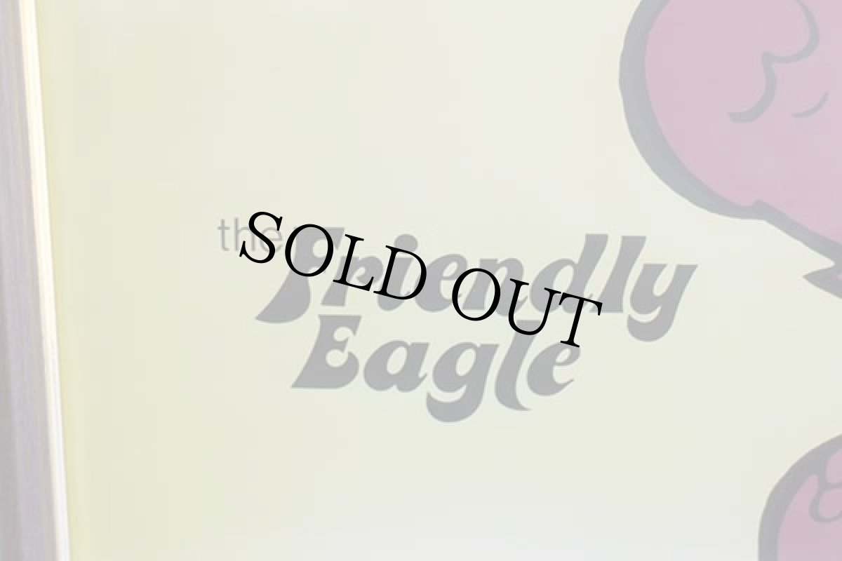 画像2: 70s the Friendly Eagle ポスター ウッドフレーム入り (2)