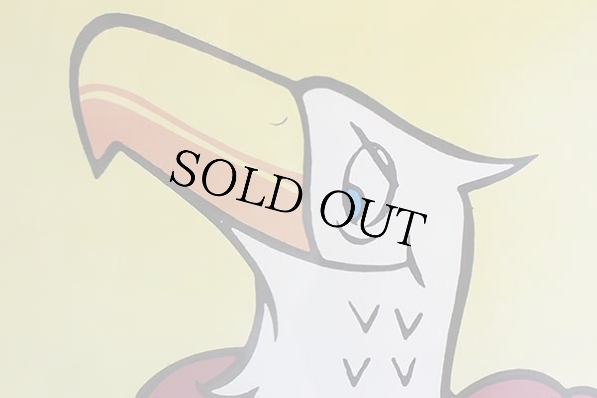 画像3: 70s the Friendly Eagle ポスター ウッドフレーム入り (3)