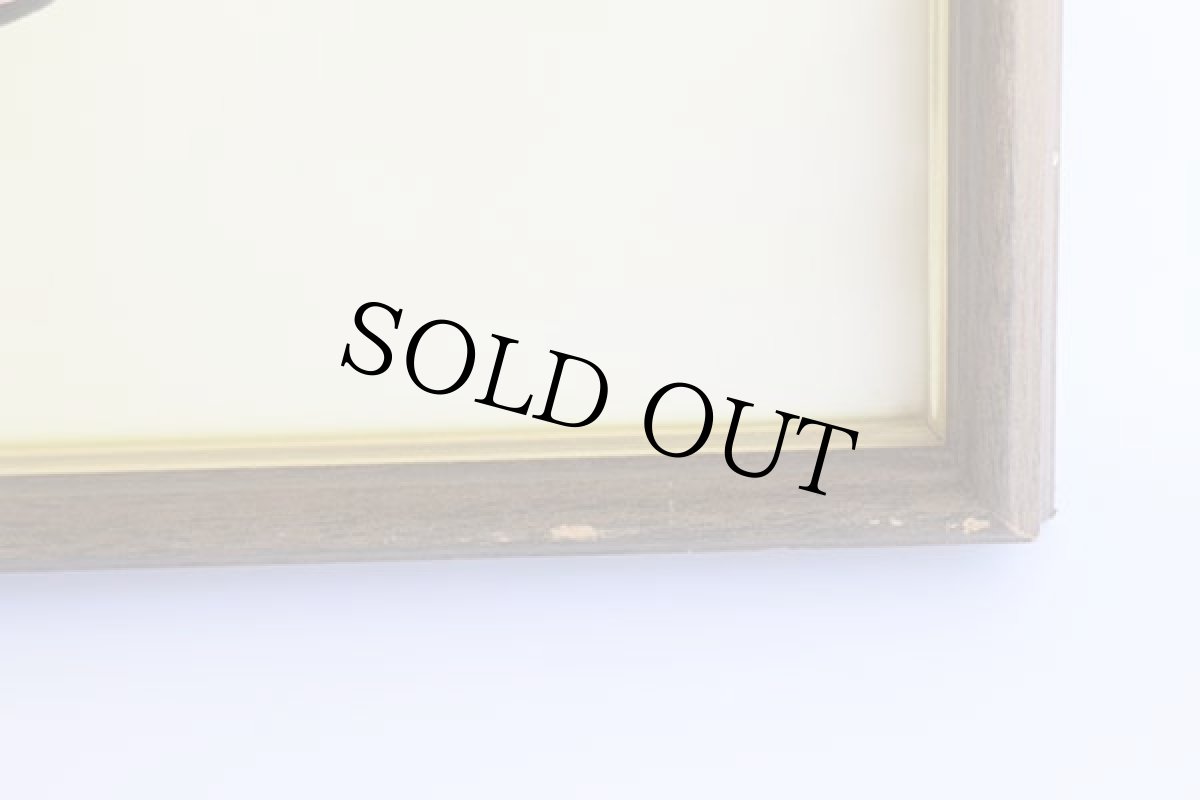 画像4: 70s the Friendly Eagle ポスター ウッドフレーム入り (4)