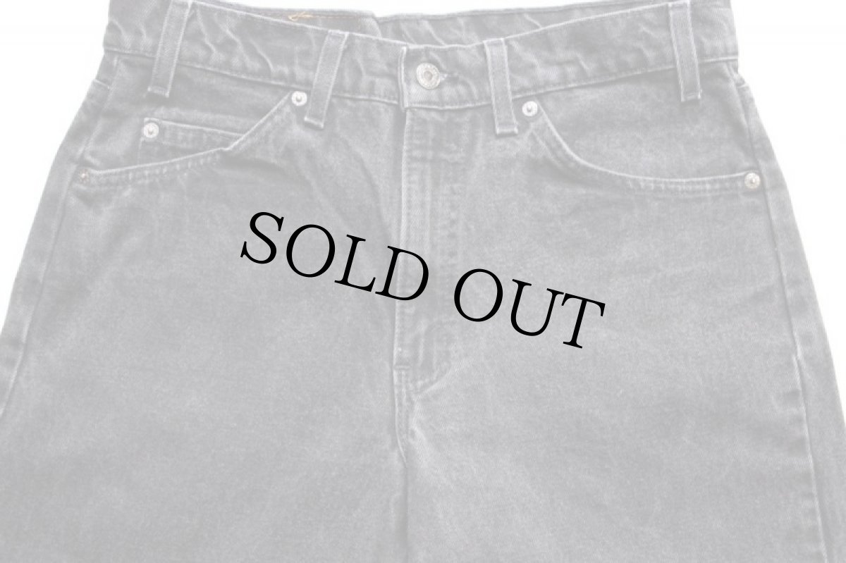 画像4: 90s USA製 Levi'sリーバイス 550 ブラック デニムパンツ w32 L32★29 (4)