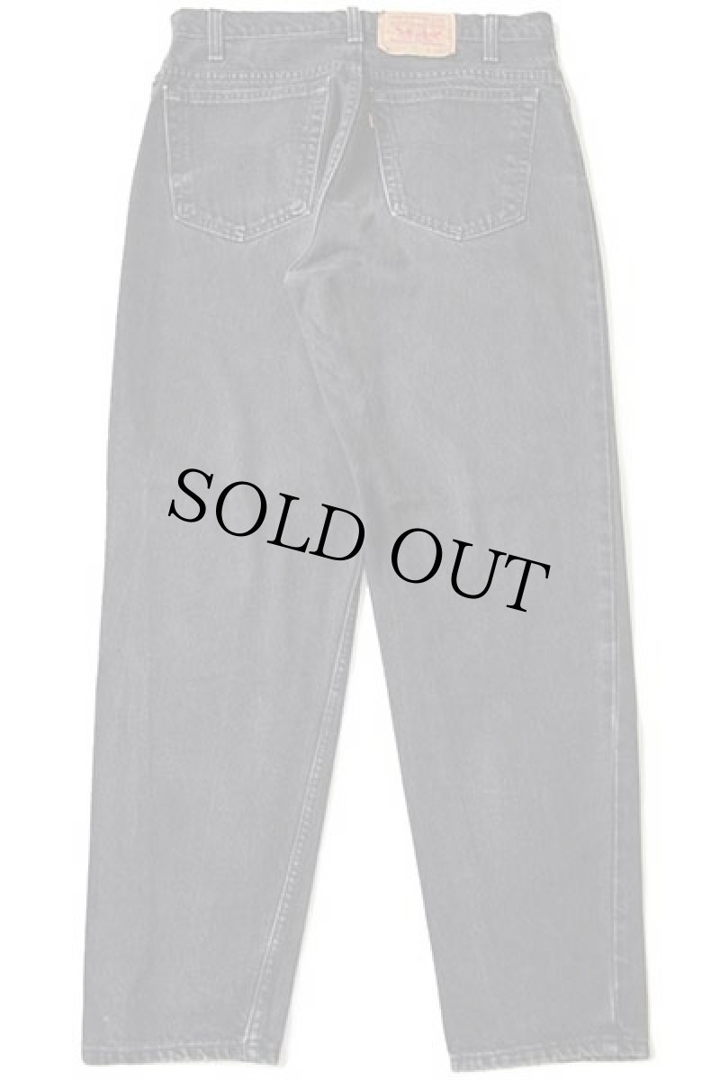 画像3: 90s カナダ製 Levi'sリーバイス 550 ブラック デニムパンツ w32 L30★36 (3)