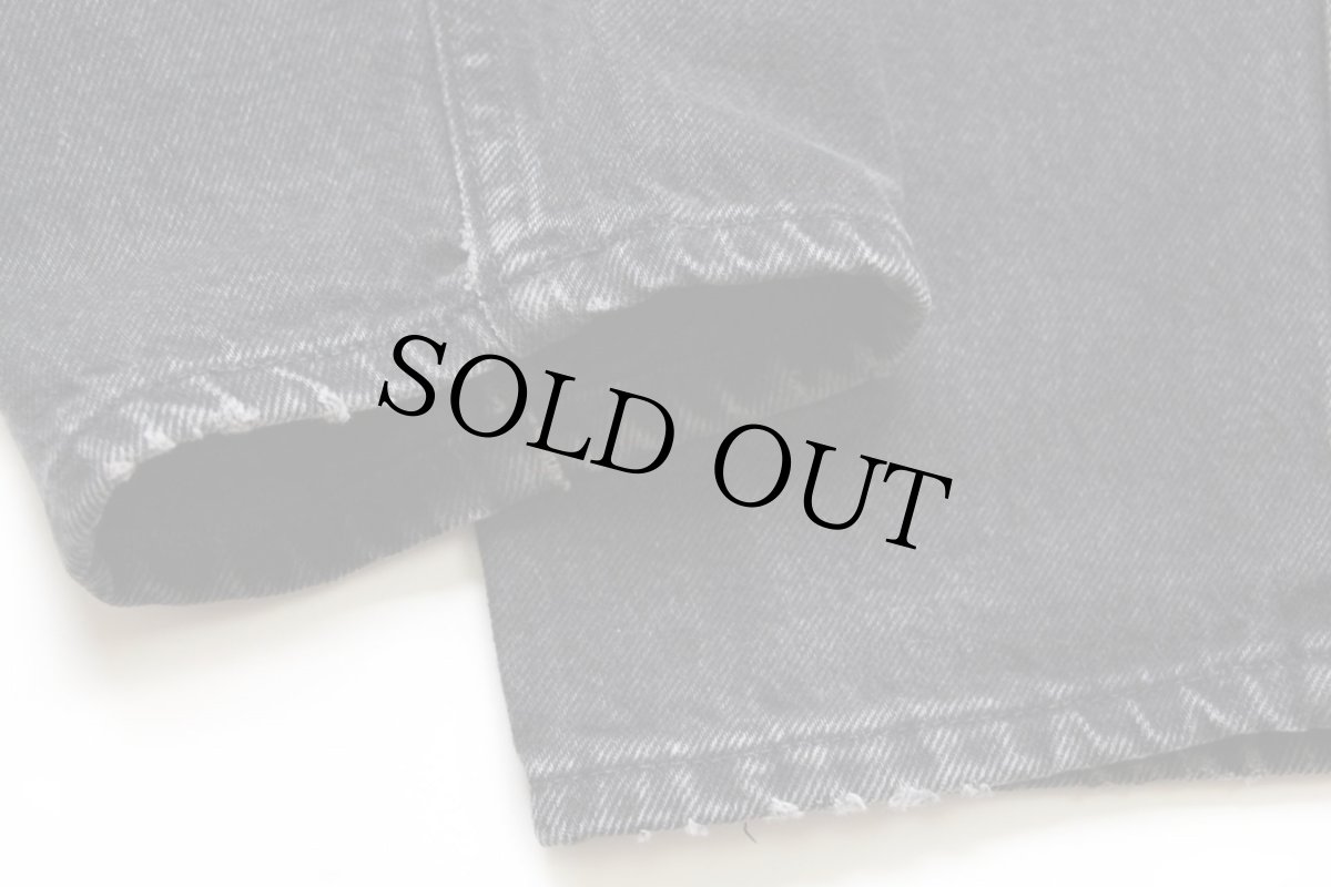 画像8: 90s カナダ製 Levi'sリーバイス 550 ブラック デニムパンツ w32 L30★36 (8)