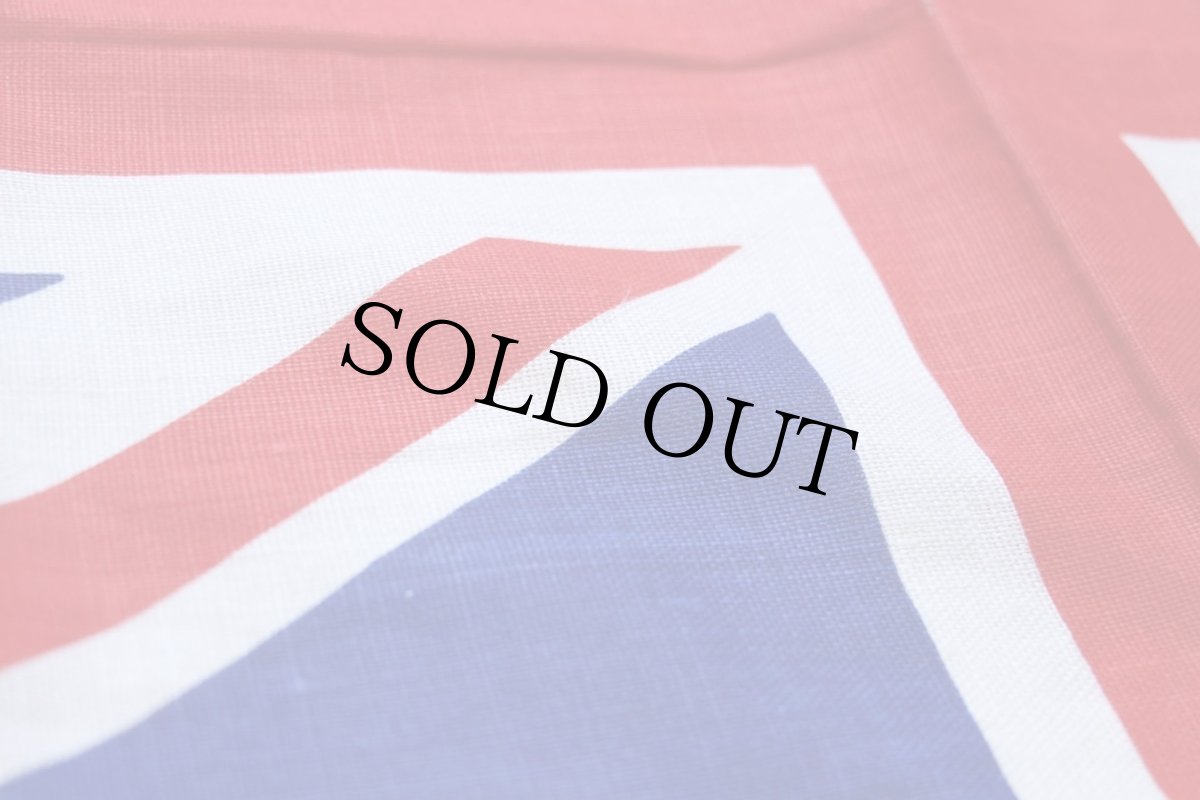 画像5: 英国製 UNION JACK ユニオンジャック リネン フラッグ (5)