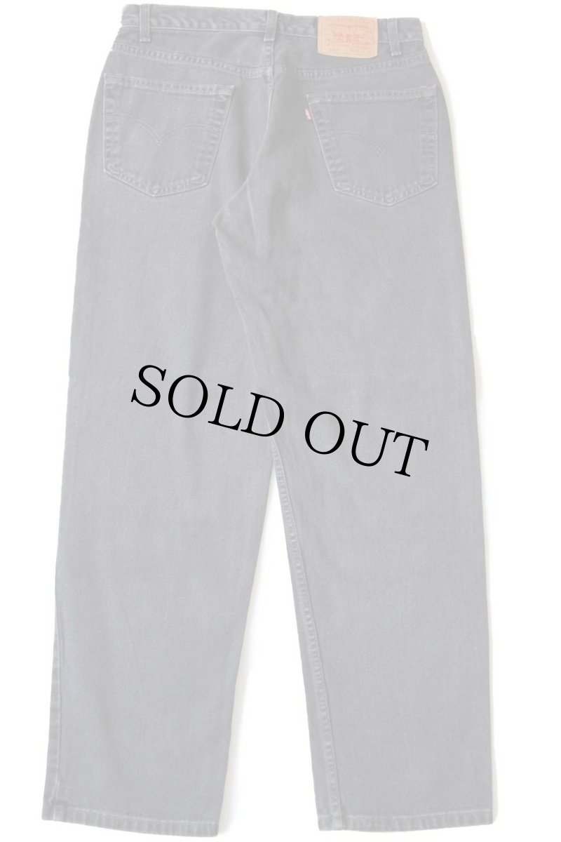 画像3: 90s カナダ製 Levi'sリーバイス 550 ブラック デニムパンツ w34 L32★49 (3)