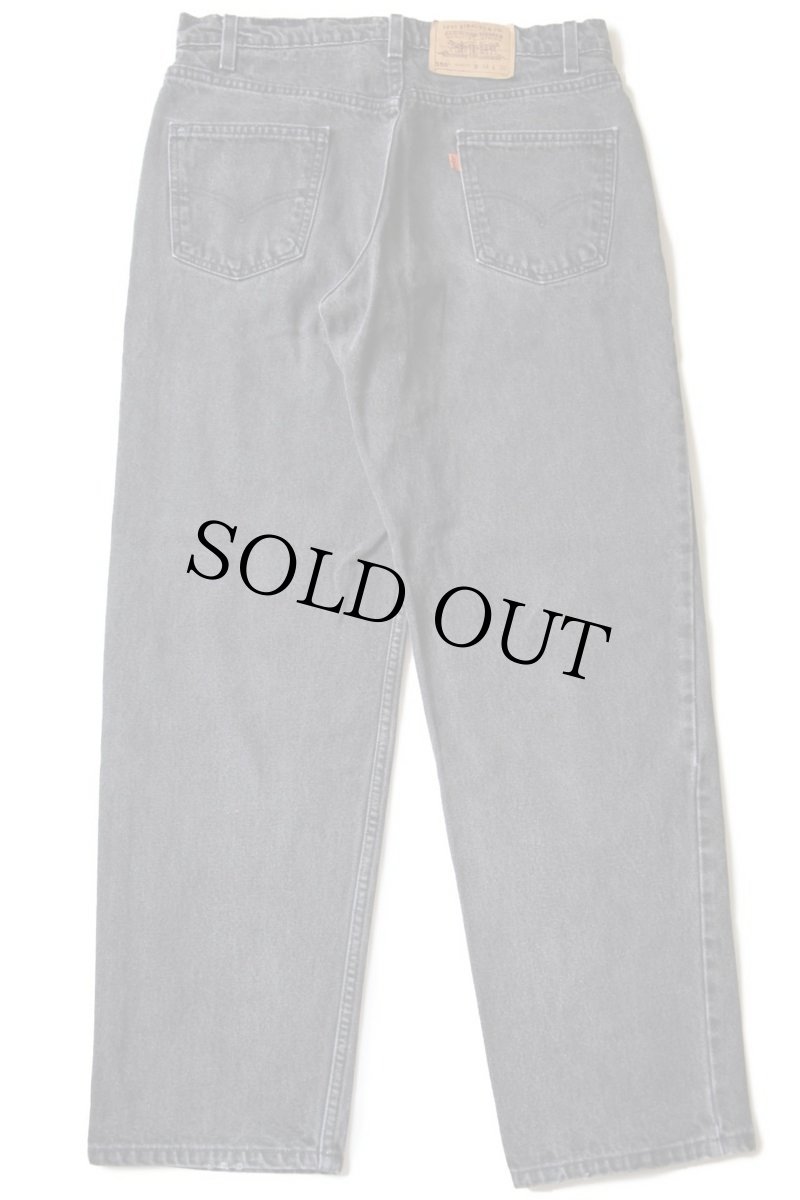 画像3: 90s USA製 Levi'sリーバイス 550 ブラック デニムパンツ w34 L30★45 (3)