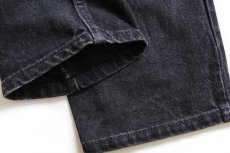 画像8: 90s USA製 Levi'sリーバイス 550 ブラック デニムパンツ w34 L36★21 (8)