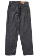 画像3: 90s USA製 Levi'sリーバイス 550 ブラック デニムパンツ w34 L30★47 (3)